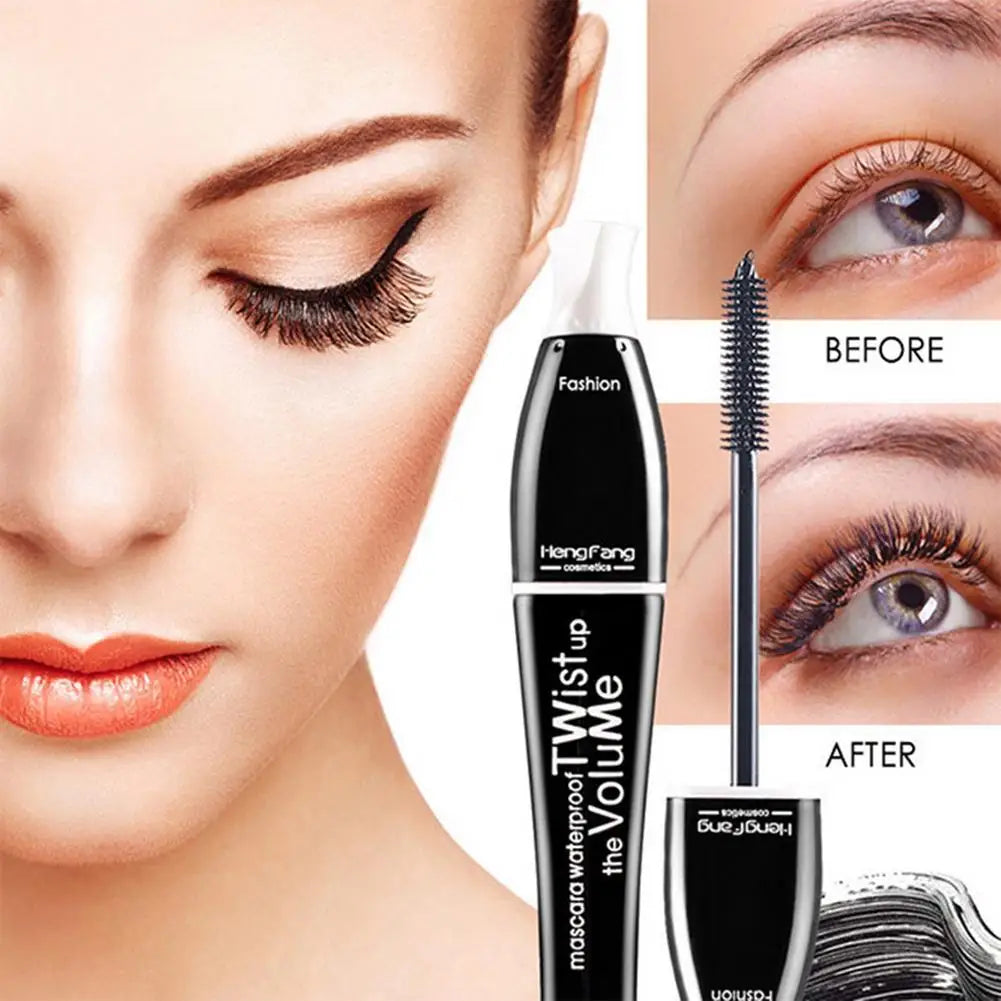 4 Color Mascara - Waterproof Fast Dry Eyelashes Curls Extension Make-Up Eyelashes - Party Use