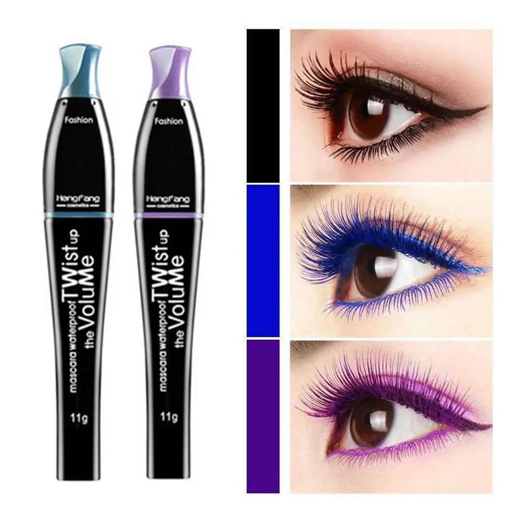 4 Color Mascara - Waterproof Fast Dry Eyelashes Curls Extension Make-Up Eyelashes - Party Use